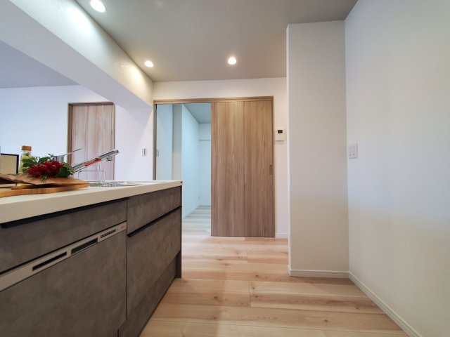 三郷スカイマンションのキッチン|使いやすいキッチンです