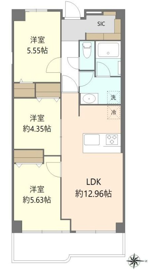 三郷スカイマンションのその他|間取図です