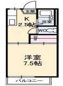 田園ハイツの間取り