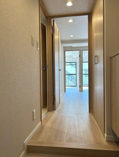 リバーサイド香櫨園の玄関