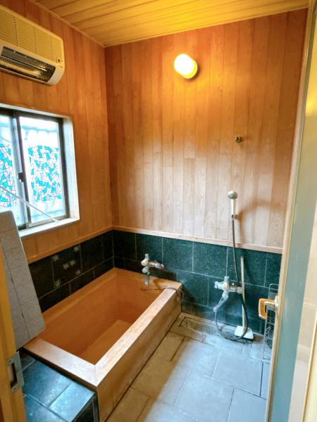 【浴室】 | ヒノキ風呂