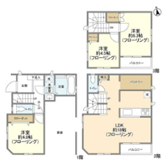 Kolet羽田三丁目#03の間取り|間取り