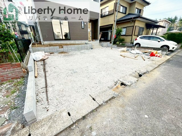 つくば市観音台第15　新築戸建の駐車場