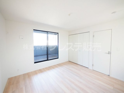 【洋室】 | 奈良市杏町の新築一戸建 全２区画 | 現地写真（A３－２号地２階洋室）