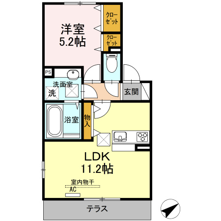 サクラハイムの間取り