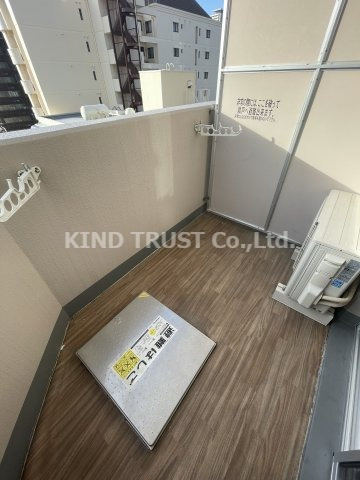 ドゥエリング梅田のバルコニー|陽当たり良好なバルコニーです