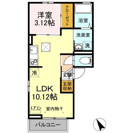 【間取り】 | らら・ベイⅢ