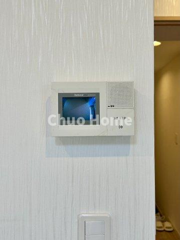 ライオンズマンション新小岩第5のセキュリティ|モニター付きインターホン