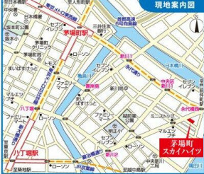 【地図】 | 茅場町スカイハイツ