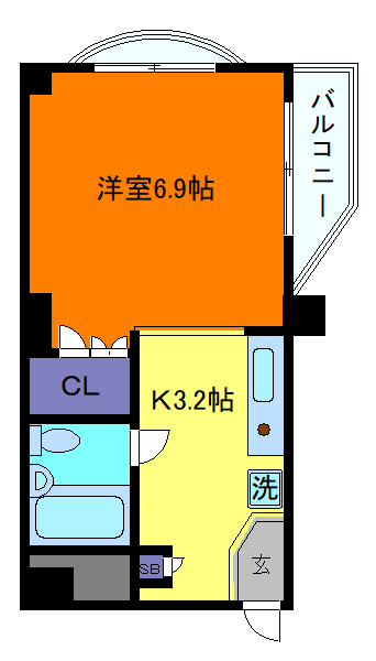 サンクラッソ阪急六甲駅前EASTの間取り