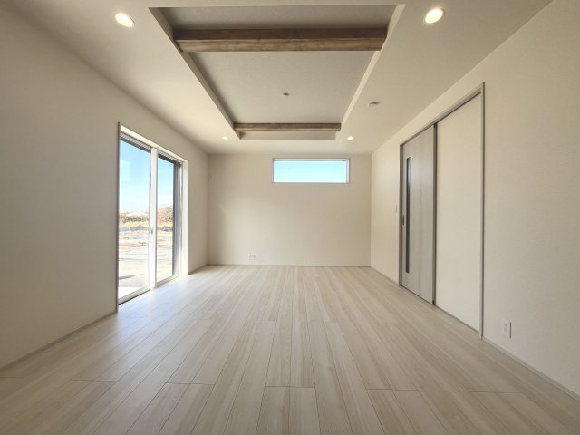 川越市豊田町 戸建て2号棟の居間・リビング