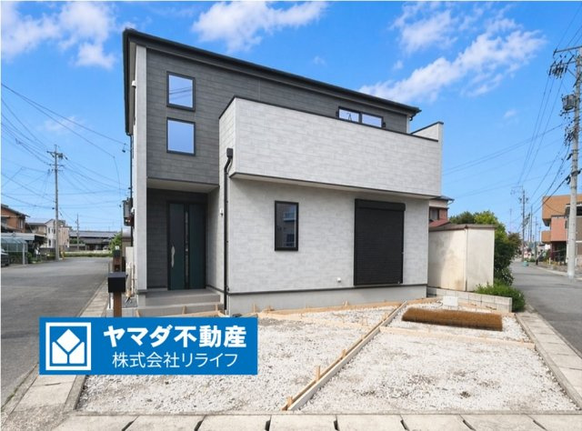 リーブルガーデン　一宮市森本五丁目　全１区画分譲の外観|■１号棟
■YAMADA電機の　ヤマダ不動産　株式会社リライフ　一宮店■
省エネ・耐震性◎の一建設の家。　
日本の風土に調和する木造軸組工法。フラット３５はＳＡを取得！１０年間の金利優遇あり！　