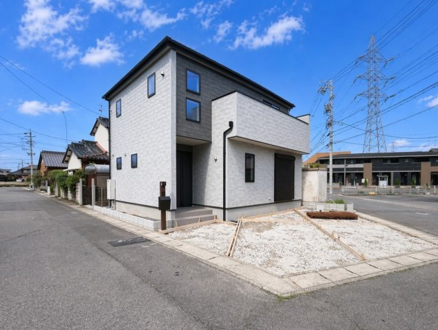 リーブルガーデン　一宮市森本五丁目　全１区画分譲の外観|「現地（2026年4月6日）撮影」　
■外観写真　
■ヤマダ不動産　株式会社リライフ　
