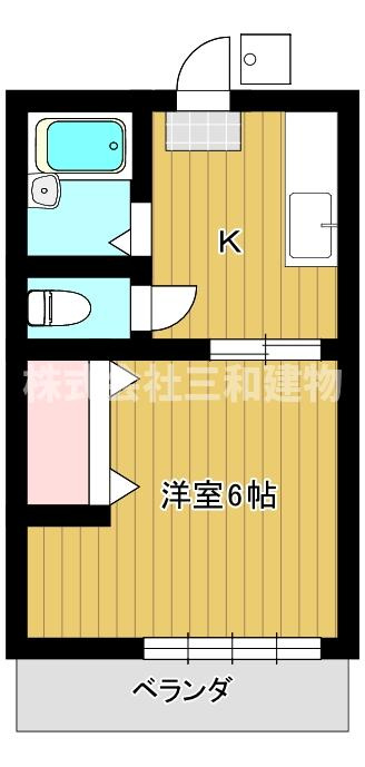城山ハイムの間取り