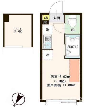 【間取り】 | ハーモニーテラス板橋栄町