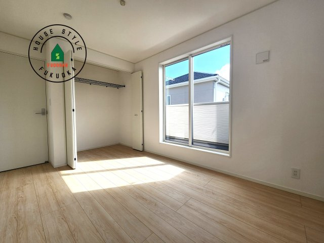 福岡市早良区有田2丁目第7-4棟（3号棟）の寝室|主寝室です。