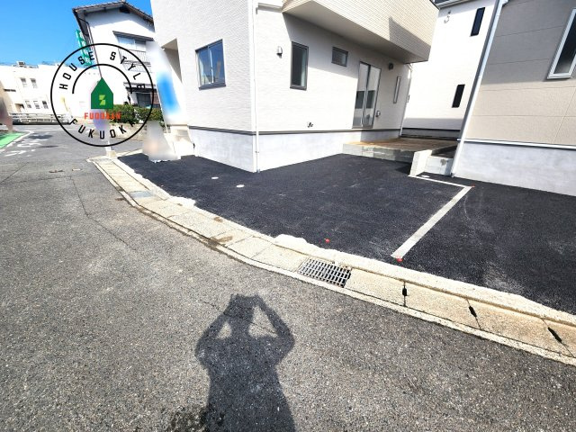 福岡市早良区有田2丁目第7-4棟（3号棟）の駐車場|駐車場になります。