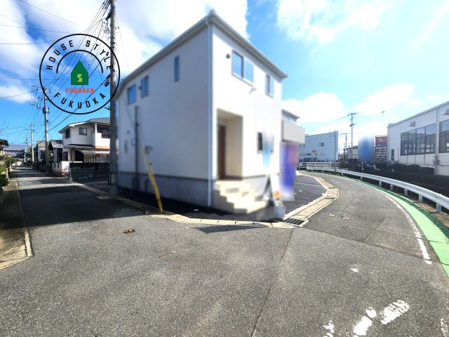 福岡市早良区有田2丁目第7-4棟（3号棟）の前面道路含む現地写真|見学の時間などお気軽にお問い合わせ下さい。