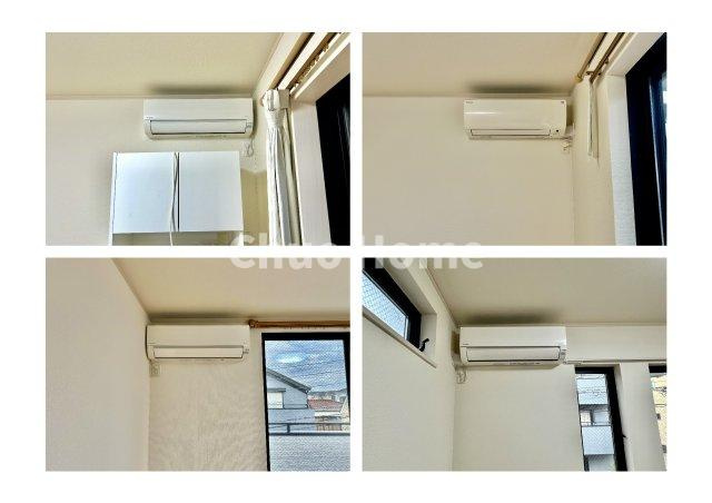 江戸川区北小岩6丁目中古住宅の冷暖房・空調設備|エアコン×5