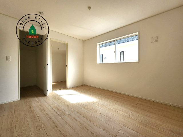 福岡市早良区有田2丁目第7-4棟（4号棟）の寝室|主寝室です。