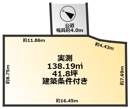 COLORSグリーンヒル　湖南市石部西1丁目　限定1区画の土地図