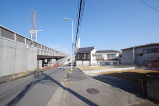 【前面道路含む現地写真】 | 【仲介手数料無料！！】日野市百草　売地（全2区画）B区画　3780万円