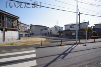 【前面道路含む現地写真】 | 【仲介手数料無料！！】日野市百草　売地（全2区画）B区画　3780万円