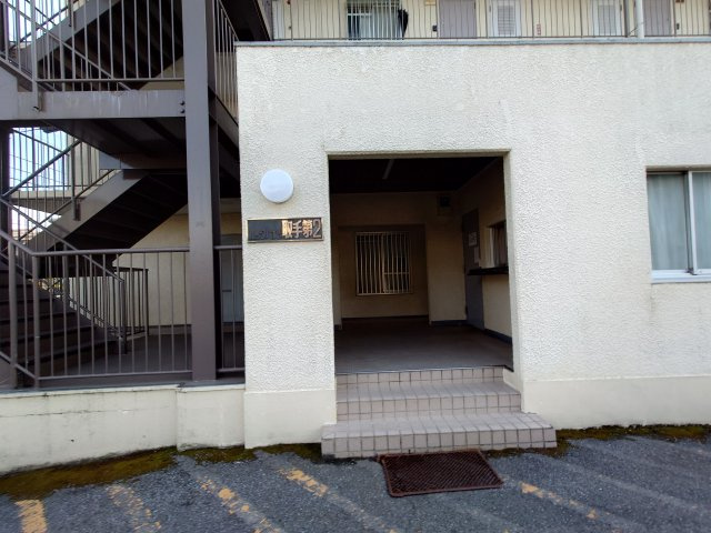 ルックハイツ取手第2のエントランス