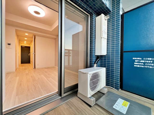 プレサンス鶴舞ファーストのバルコニー