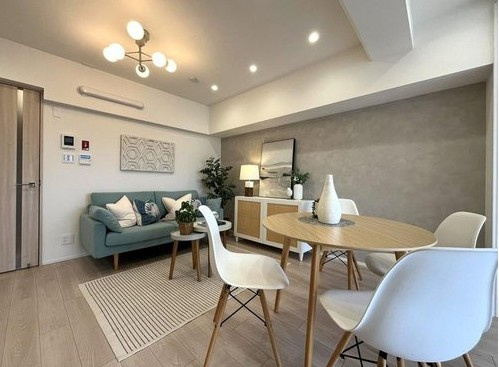 ユニハイム甲子園口の居間・リビング