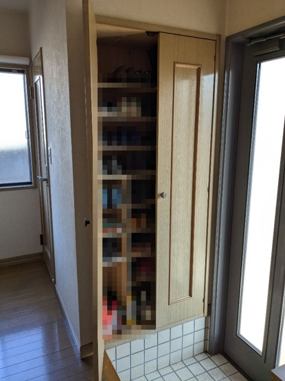 【玄関】 | 前橋市総社町桜が丘中古住宅 | 下駄箱