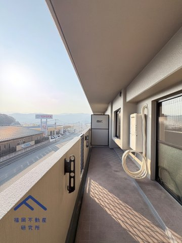 サンリヤン博多南のバルコニー