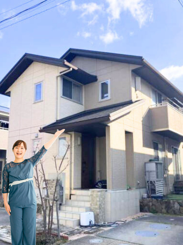 北梅本町中古戸建　松山市北梅本町の前面道路含む現地写真|前面道路含む現地写真です