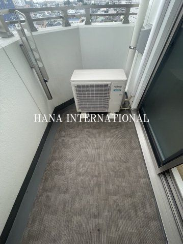 エスペランサ国立のバルコニー