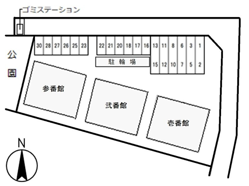 さにぃてらす’03　参番館の区画図