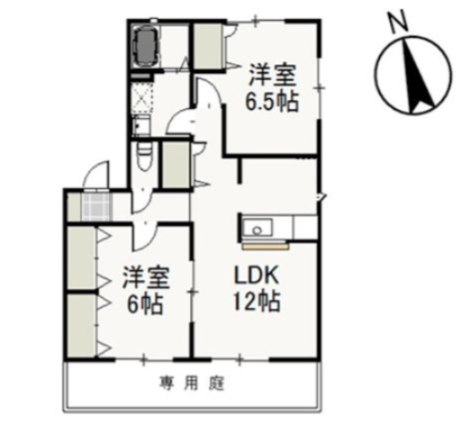 さにぃてらす’03　参番館の間取り
