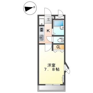 【間取り】 | フェニックス | 1K