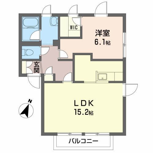 メゾンド・エストエール Ａの間取り