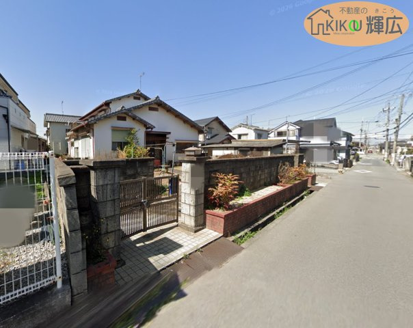 加古川市野口町長砂　土地の前面道路含む現地写真