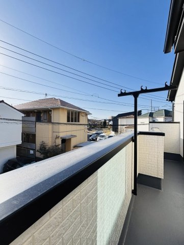 茅ヶ崎市代官町　新築戸建のバルコニー