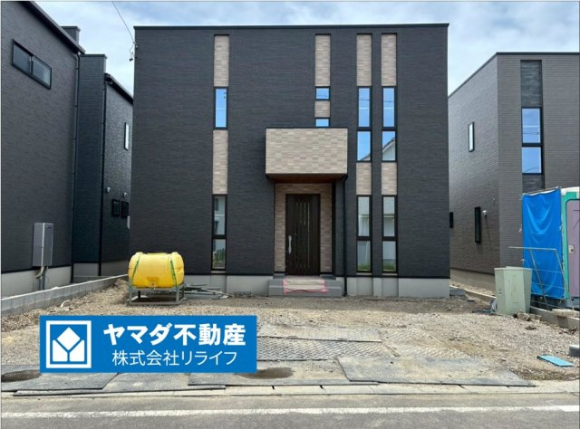 タマタウン　羽島市福寿町本郷（福寿小）　全4区画分譲の外観|■2号棟
■YAMADA電機の　ヤマダ不動産　株式会社リライフ　岐阜店■
いつでもお問合わせ下さい。
