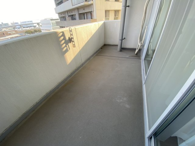 アイランドタワースカイクラブC棟のバルコニー
