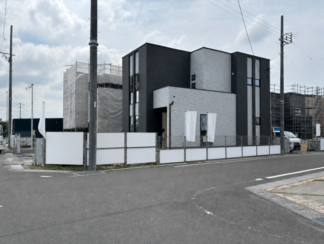 タマタウン　羽島市福寿町本郷（福寿小）　全4区画分譲の外観|「現地（2026年5月15日）撮影」　　
■全体写真　
■ヤマダ不動産　株式会社リライフ　