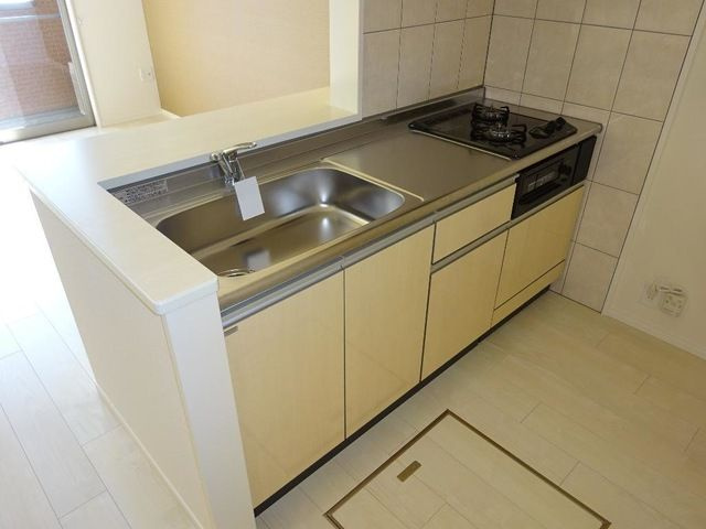 ワタリ　グランディAのキッチン