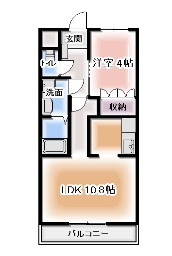 グランディール・ヒロの間取り