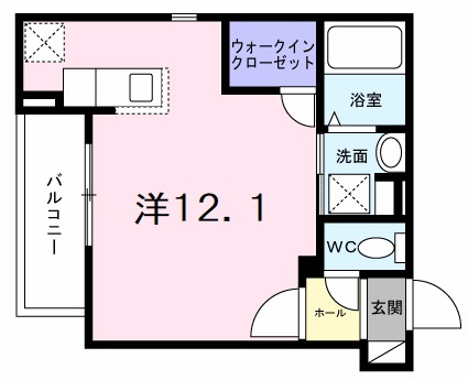 ヒカルサ神戸王塚台Ⅰの間取り