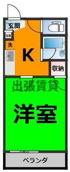 仲介手数料0円！！アネックス西枇杷島の間取り