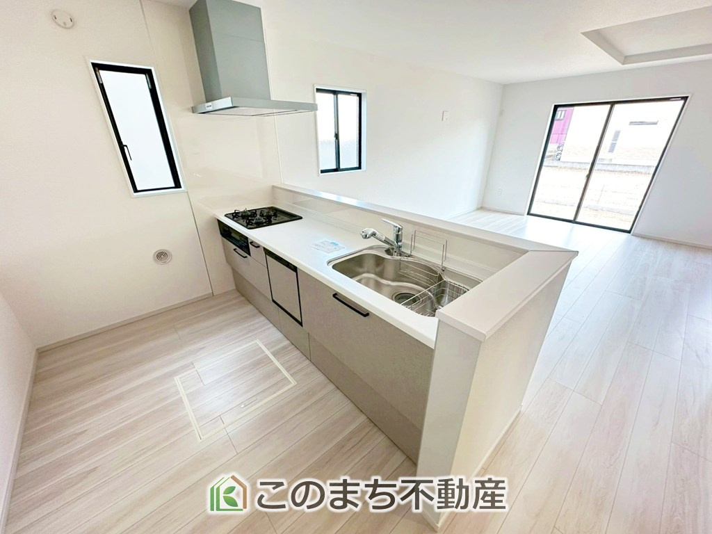 リガーレさくら市氏家11期　2号棟のキッチン