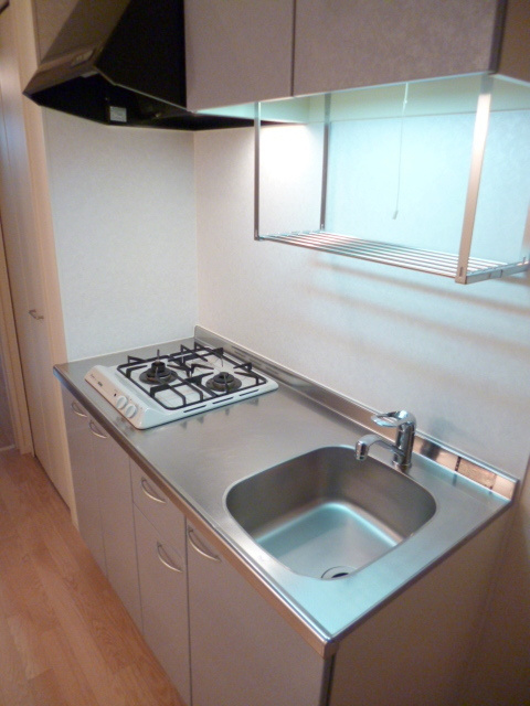 Ｔ．Ｍ　ＨＡＵＳのキッチン|ガス２口システムキッチン