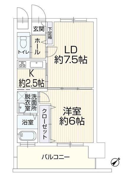 【間取り】 | エンクレスト天神南Ⅲ☆仲介手数料無料☆